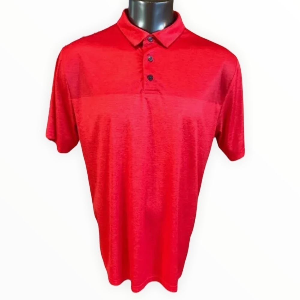 Nicklaus Staydri Red Polo Shirt Size L